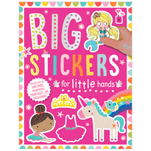 Cargar imagen en el visor de la galería, BIG STICKERS FOR LITTLE HANDS MY UNICORNS AND MERMAIDS