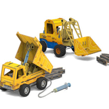 Cargar imagen en el visor de la galería, CARGADORA Y CAMION VOLQUETE (DS1132h)