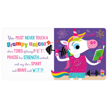 Cargar imagen en el visor de la galería, NEVER TOUCH A GRUMPY UNICORN (BB)