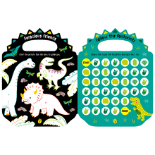 Cargar imagen en el visor de la galería, SHINY STICKERS MY GREEN AND SCALY DINOSAUR
