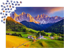 Cargar imagen en el visor de la galería, ROMPECABEZAS CHURCH IN DOLOMITES MOUNTAINS ITALY 1000 PCS (ENJOY-1320)