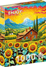 Cargar imagen en el visor de la galería, ROMPECABEZAS SUNFLOWER HOUSE 1000 PCS (ENJOY-2145)