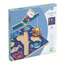 Cargar imagen en el visor de la galería, ROMPECABEZAS Y PESCA MAGNETICA COLOR (DJ01080)
