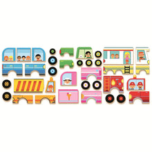Cargar imagen en el visor de la galería, JUEGO MAGNETICO VEHICULOS (DJ03074)