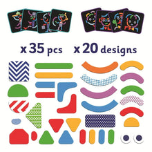 Cargar imagen en el visor de la galería, JUEGO MAGNETICO GEOBONHOMME (DJ03136)