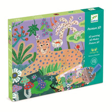 Cargar imagen en el visor de la galería, CAJA DE MANUALIDADES TARJETAS PINTURA 3D BOSQUE TROPICAL (DJ08968)