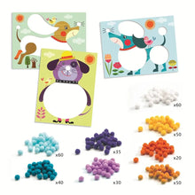 Cargar imagen en el visor de la galería, CAJA DE MANUALIDADES CREA POMPOM PUPPIES (DJ09867)