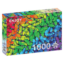 Cargar imagen en el visor de la galería, ROMPECABEZAS RAINBOW BUTTERFLIES 1000 PCS (ENJOY-1961)
