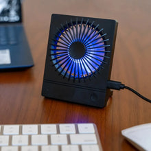 Cargar imagen en el visor de la galería, VENTILADOR RECARGABLE DE MESA (FA10)