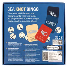 Cargar imagen en el visor de la galería, JUEGO BINGO NUDOS MARINEROS (GG268)