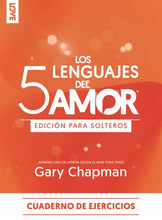 Cargar imagen en el visor de la galería, CINCO LENGUAJES DEL AMOR PARA SOLTEROS CUADERNO DE EJERCICIOS