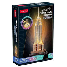 Cargar imagen en el visor de la galería, ROMPECABEZAS 3D LED EMPIRE STATE BUILDING 37 PCS (L539h)