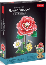 Cargar imagen en el visor de la galería, ROMPECABEZAS 3D FLOWER BOUQUET ROSE 120 PIECES (W3301H)