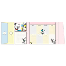 Cargar imagen en el visor de la galería, PLANIFICADOR SEMANAL Y NOTAS AUTOADHESIVAS SNOOPY (SPY-06-03)