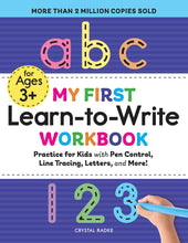 Cargar imagen en el visor de la galería, MY FIRST LEARN TO WRITE WORKBOOK