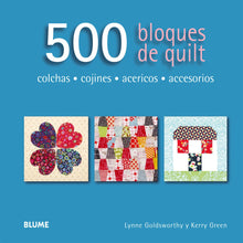 Cargar imagen en el visor de la galería, 500 BLOQUES DE QUILT