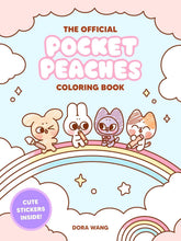 Cargar imagen en el visor de la galería, OFFICIAL POCKET PEACHES COLORING BOOK