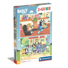 Cargar imagen en el visor de la galería, ROMPECABEZAS BLUEY 2 X 60 PCS (24813)