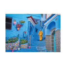Cargar imagen en el visor de la galería, ROMPECABEZAS BLUE STREET OF CHEFCHAOUEN COMPACT 500 PCS (35621)