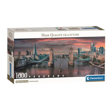 Cargar imagen en el visor de la galería, ROMPECABEZAS ACROSS THE RIVER THAMES PANORAMA COMPACT 1000 PCS (39896)