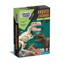 Cargar imagen en el visor de la galería, T-REX FOSFORESCENTE ARQUEOJUGANDO (55541)