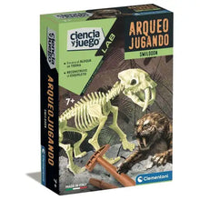 Cargar imagen en el visor de la galería, SMILODON FOSFORESCENTE ARQUEOJUGANDO (55544)