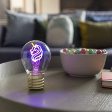 Cargar imagen en el visor de la galería, LAMPARA DE MESA BULB FICTION UNICORN (CLB0013)