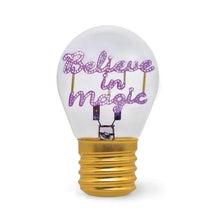 Cargar imagen en el visor de la galería, LAMPARA DE MESA BULB FICTION BELIEVE IN MAGIC (CLB0017)