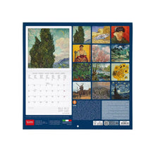 Cargar imagen en el visor de la galería, CALENDARIO 2026 DE PARED VINCENT VAN GOGH
