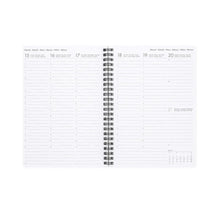 Cargar imagen en el visor de la galería, AGENDA SEMANAL 12M GRANDE CON ESPIRAL TEDDY BEAR CHERRY WHITE 2027 (AG2712159)
