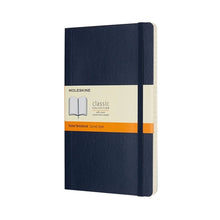 Cargar imagen en el visor de la galería, RULED NOTEBOOK LARGE SOFT COVER SAPPHIRE BLUE