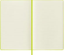 Cargar imagen en el visor de la galería, RULED NOTEBOOK LARGE HARD COVER LEMON GREEN