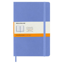 Cargar imagen en el visor de la galería, RULED NOTEBOOK LARGE SOFT COVER HYDRANGEA BLUE