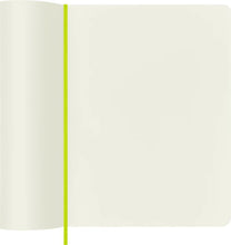 Cargar imagen en el visor de la galería, PLAIN NOTEBOOK EXTRA LARGE SOFT COVER LEMON GREEN