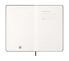 Cargar imagen en el visor de la galería, AGENDA 2026 12M DAILY LARGE BLACK HARD COVER AGENDA 2026