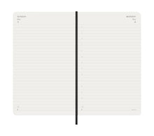Cargar imagen en el visor de la galería, AGENDA 2026 12M DAILY LARGE BLACK SOFT COVER