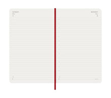 Cargar imagen en el visor de la galería, AGENDA 2026 12 M DAILY LARGE SCARLET RED SOFT COVER