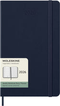 Cargar imagen en el visor de la galería, AGENDA 2026  12M WEEKLY LARGE SAPPHIRE BLUE HARD COVER