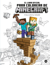 Cargar imagen en el visor de la galería, MINECRAFT EL LIBRO OFICIAL PARA COLOREAR