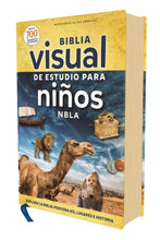 Cargar imagen en el visor de la galería, BIBLIA VISUAL DE ESTUDIO PARA NIÑOS NBLA