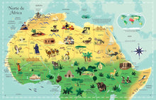 Cargar imagen en el visor de la galería, LIBRO Y PUZLE ATLAS MUNDIAL