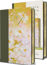 Cargar imagen en el visor de la galería, BIBLIA RVR60 PIEL VERDE CON FLORES Y SEPARADOR