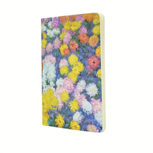 Cargar imagen en el visor de la galería, MONET S CHRYSANTHEMUMS CAHIERS A5 LINED ( 6271-4 )