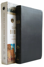 Cargar imagen en el visor de la galería, BIBLIA RVR60 PIEL PREMIER NEGRA CON INDICE