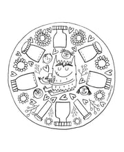 Cargar imagen en el visor de la galería, MONSTRUO DE COLORES MANDALAS