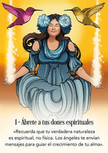 Cargar imagen en el visor de la galería, ARCANGEL MIGUEL ESPADA DE LUZ ORACULO (LIBRO + CARTAS)
