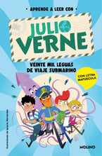 Cargar imagen en el visor de la galería, APRENDE A LEER CON JULIO VERNE 03 VEINTE MIL LEGUAS DE VIAJE SUB MARINO