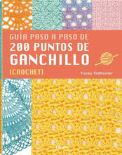 Cargar imagen en el visor de la galería, GUIA PASO A PASO DE 200 PUNTOS DE GANCHILLO (CROCHET)