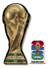 Cargar imagen en el visor de la galería, ROMPECABEZAS FIFA COPA DEL MUNDO 750 PIEZAS Y FIGURA DE LOGO 2026 (FWC-0021-01)