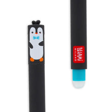 Cargar imagen en el visor de la galería, LAPICERO BORRABLE ERASABLE GEL PEN PENGUIN TURQUOISE (EP0033)